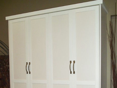 Double-size Wall Bed with Shaker crown top
